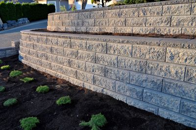 Retaining Wall - Jem Foundation And Slab Pascagoula, Mississippi